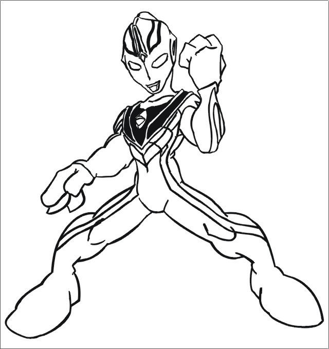 ultraman coloring pages - photo #22