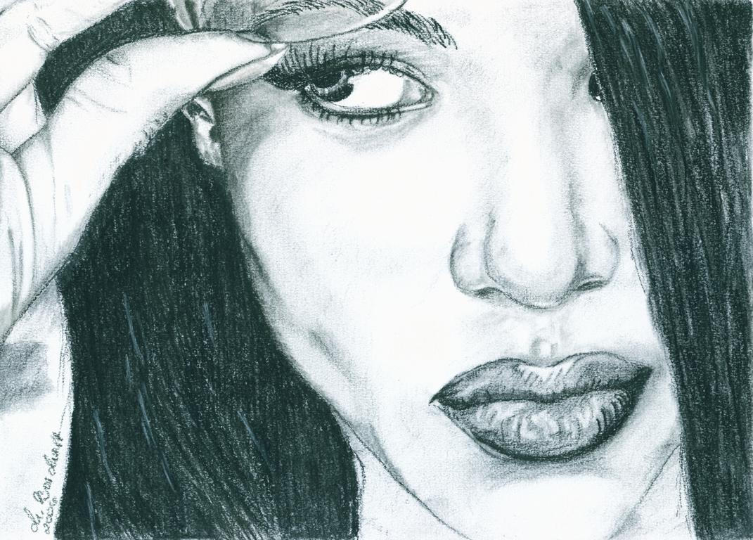 Aaliyah by WitchiArt on deviantART