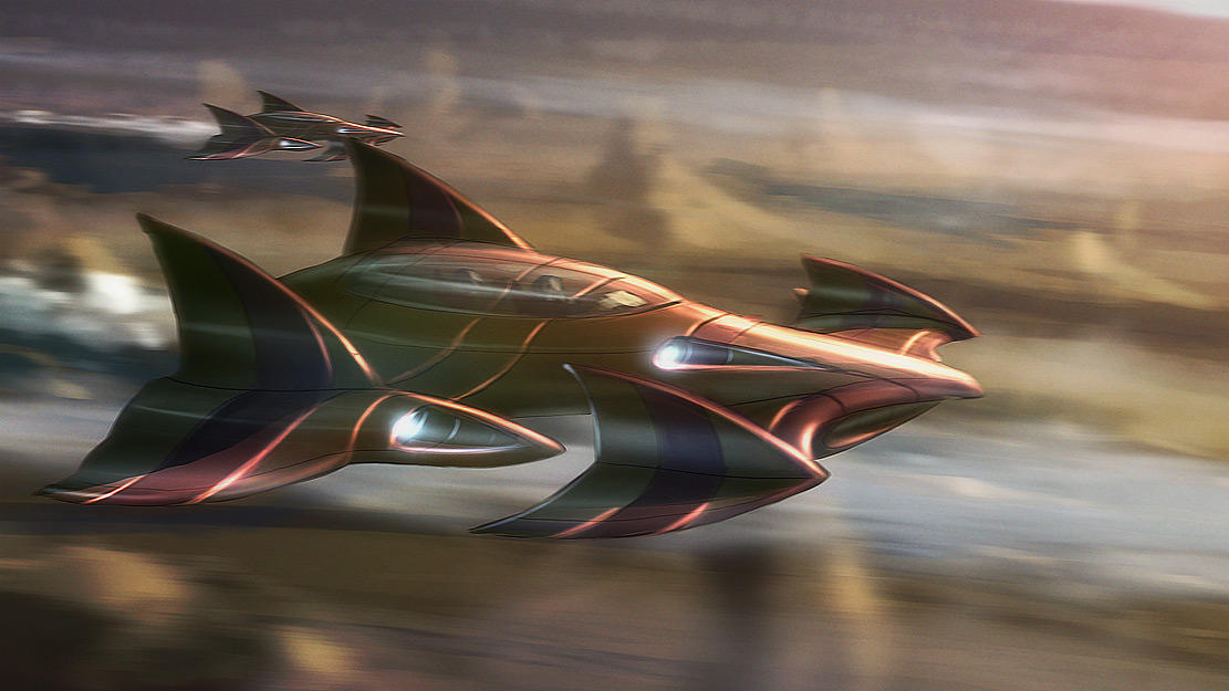 Speedpaint  Spacecraft by I NetGraFX