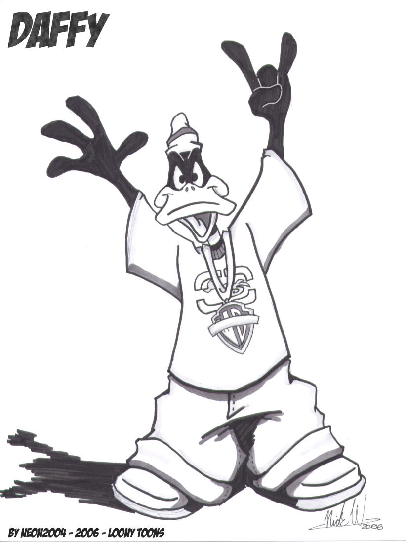 gangster cartoon characters coloring pages - photo #21