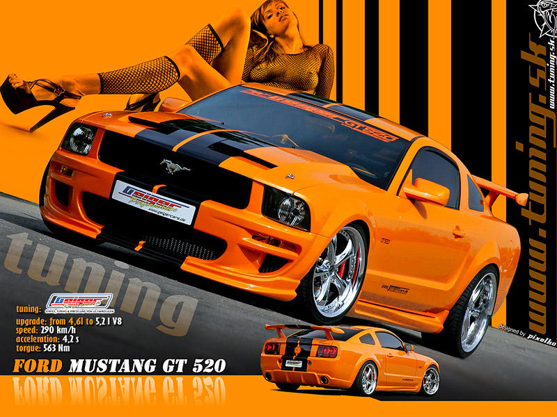 ford mustang wallpapers. Ford Mustang GT wallpaper by