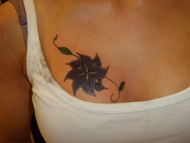 Imaginary Flower Coverup | Flower Tattoo