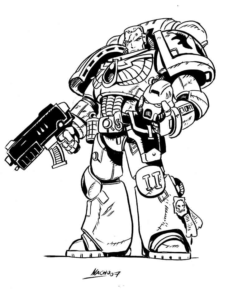 warhammer coloring pages - photo #13