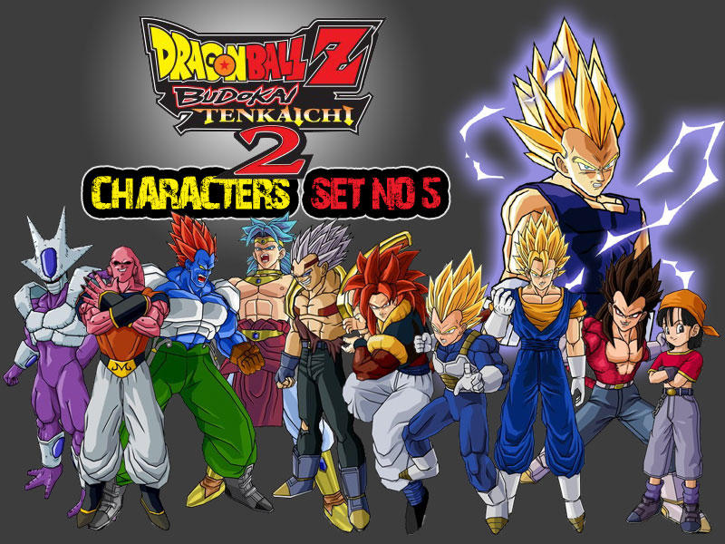 Dragon Ball Z Characters Set5 by TheLonelyWolf on DeviantArt