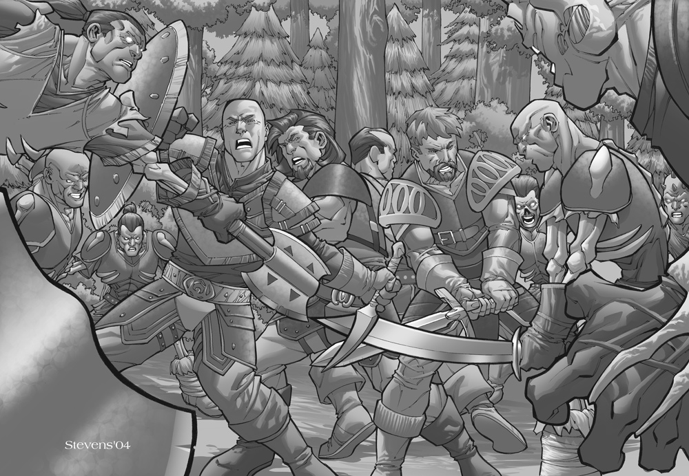 Warcraft___Humans_VS_Undead_by_chriss2d.