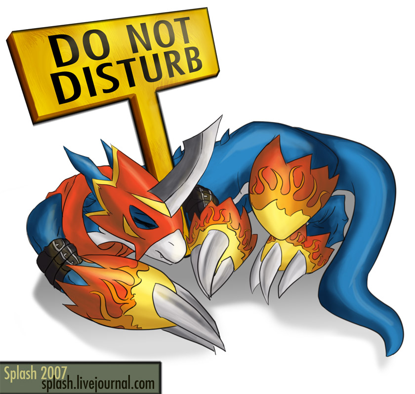Digimon   Flamedramon by splashgottaito