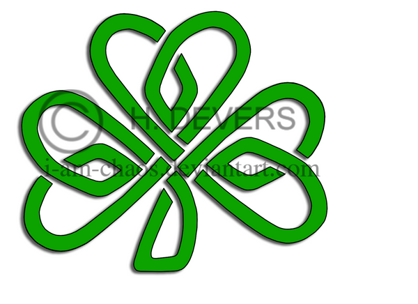 celtic clover tattoos. Celtic Shamrock Tattoo by