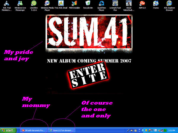 sum 41 wallpaper. Sum 41 new album Background by