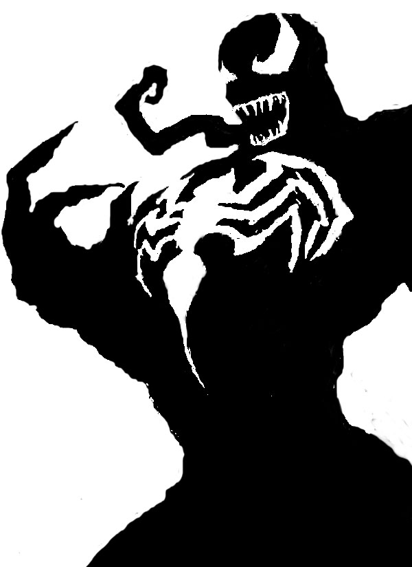 Venom Stencil by madeofmatches on DeviantArt
