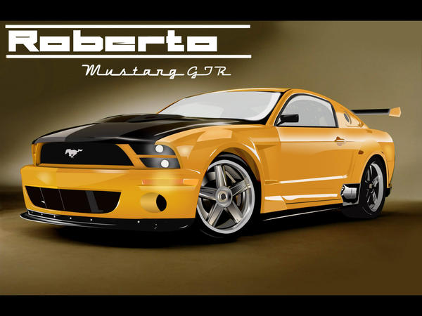 Mustang GTR by sliki on deviantART