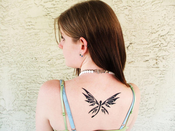 The new and improved... - dragonfly tattoo