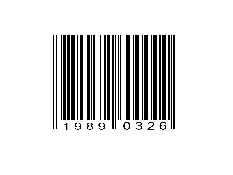 barcode tattoo neck. Barcode tattoo - Real numbers