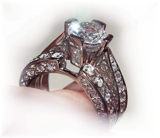 deserts wedding rings 20 Delicate Wedding Ring Designs Pink Sapphire Wedding