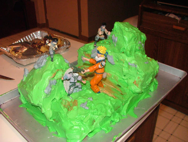 Naruto Birthday Cake Show