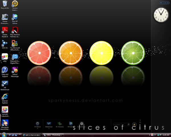 wallpaper desktop. Citrus Wallpaper Desktop by