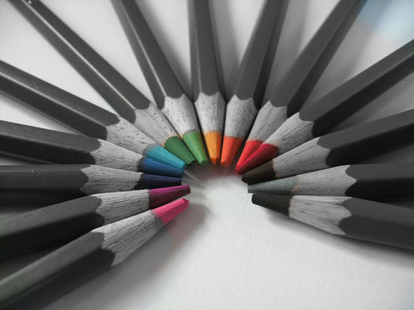 Colour splash Pencils by Hanzzx on deviantART