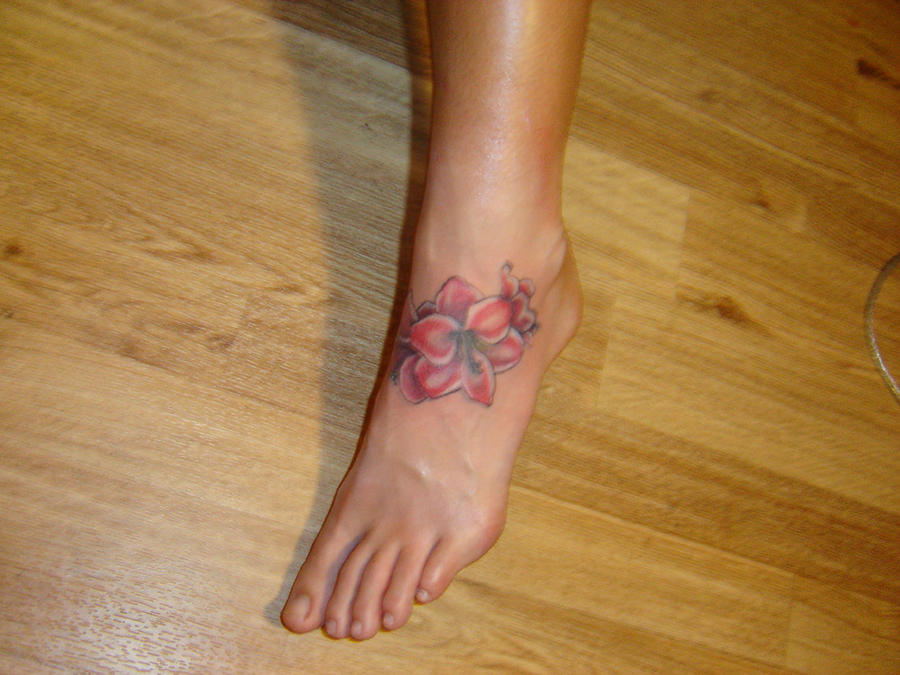 Elaine's flower tatt | Flower Tattoo