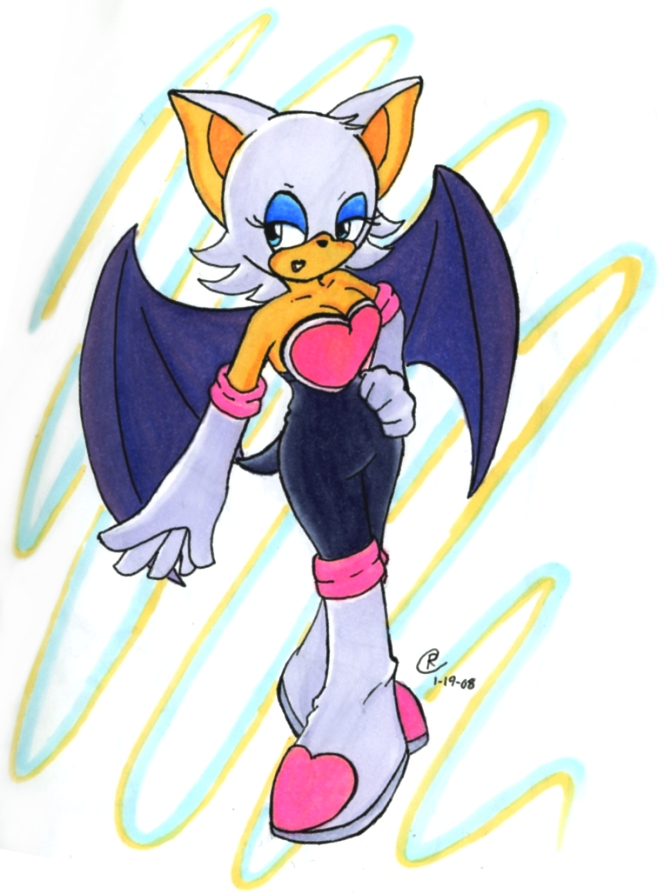 Rouge the Bat sonic by Shadow777 on deviantART