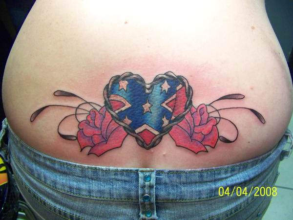 Trend Lower Back Heart Tattoo Designs For Women Tattoos