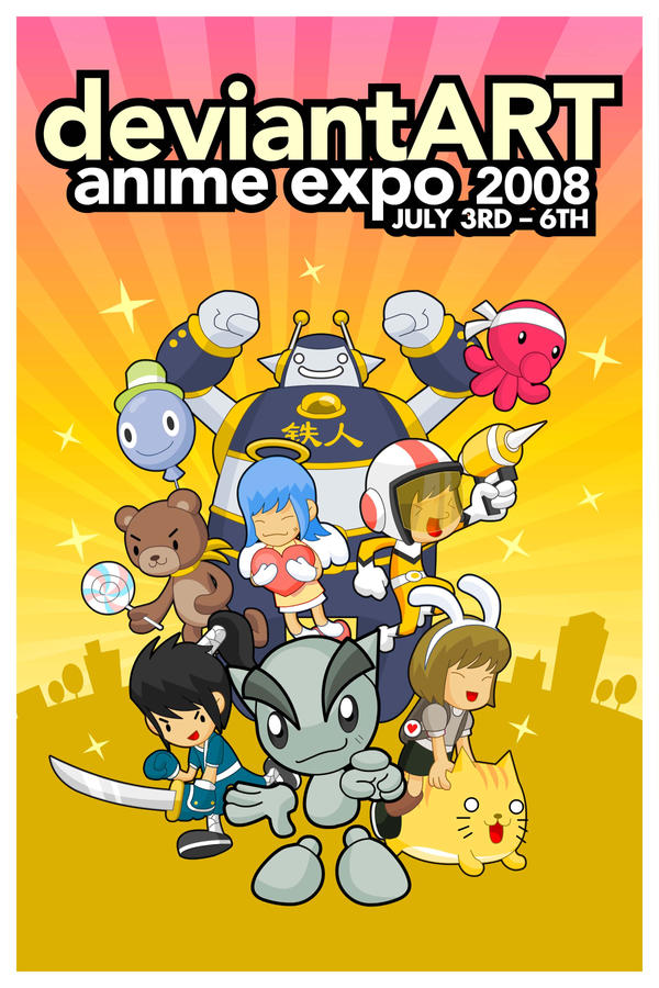 Anime Expo Poster Contest by mclelun on DeviantArt