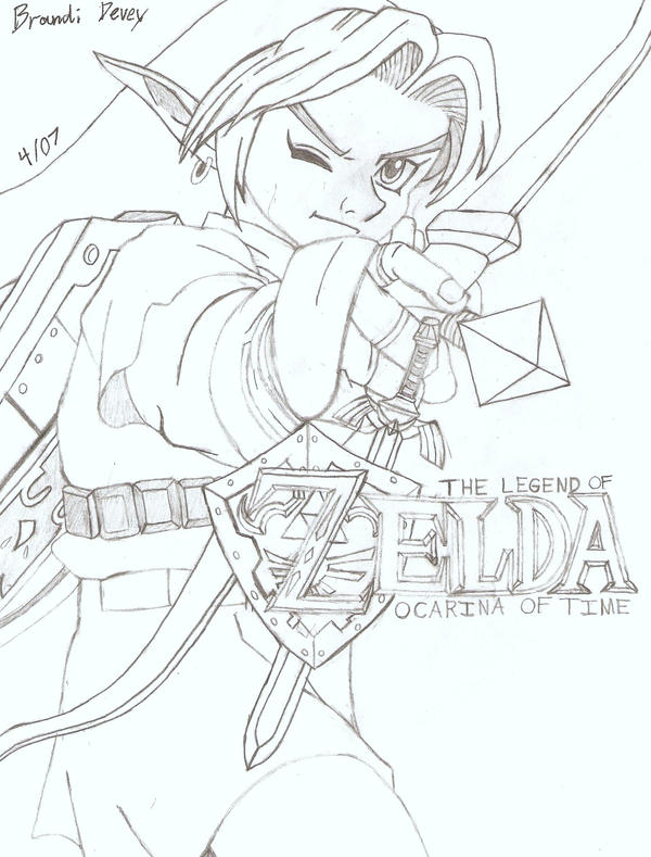 zelda coloring pages - photo #49