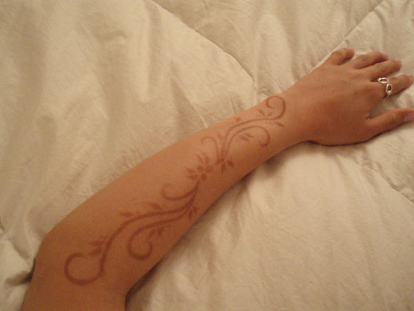 forearm tattoos ph??nix tribal