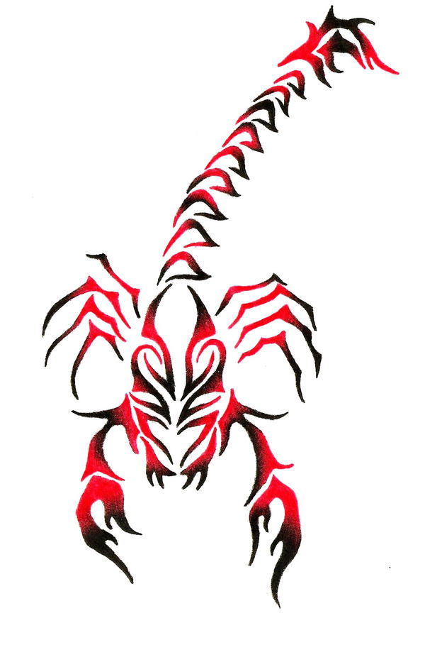scorpion tribal by FoxXyTibBy on deviantART