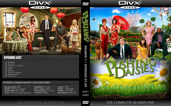 Pushing Daisies DVD Cover by by2on on deviantART