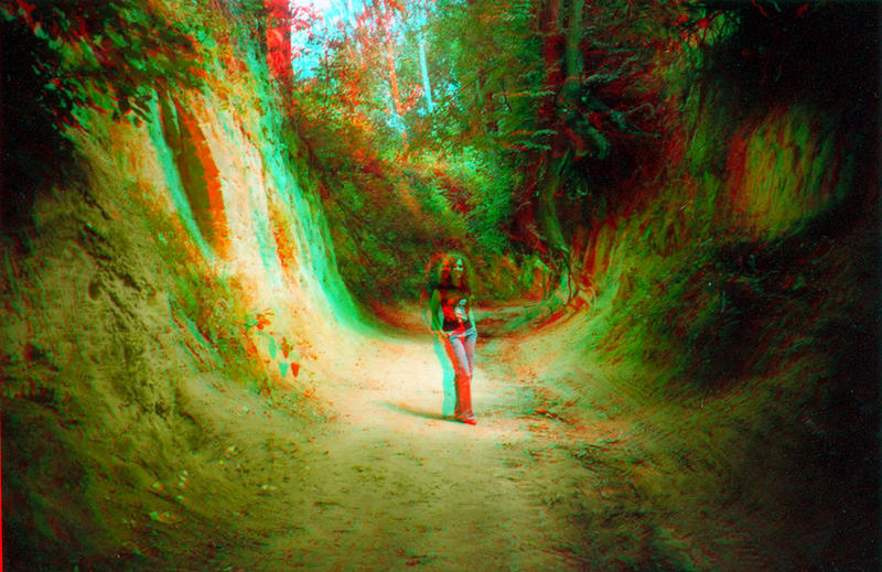 The gorge 3D Anaglyph by yellowishhaze on deviantART