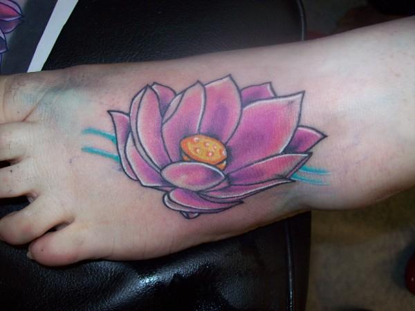 Lotus Flower - flower tattoo