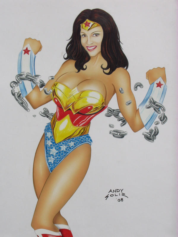 Wonder Woman Unchained by artistandy1 on deviantART