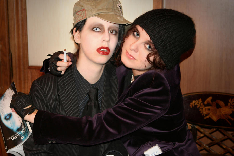 Marilyn Manson and Ville Valo