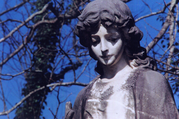 Cemetery Angel Statue by