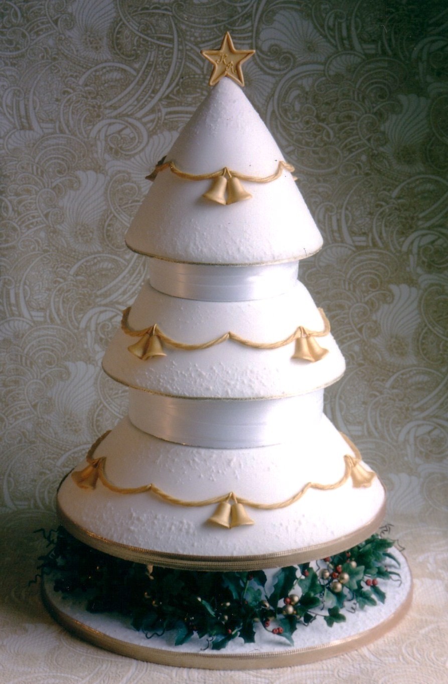 christmas wedding cakes photos picture