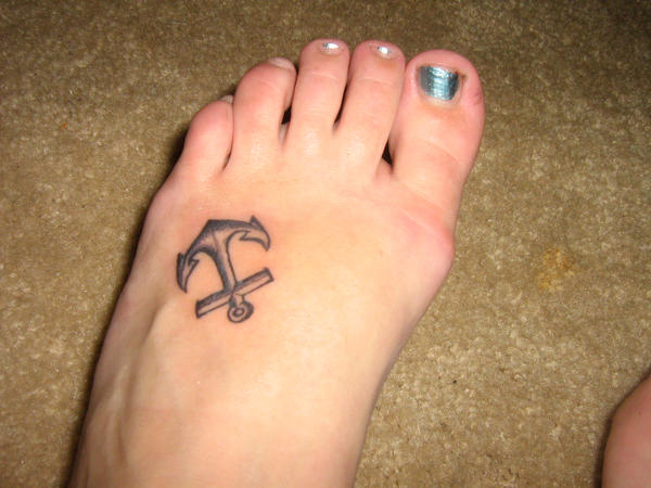 Anchor tattoo placement by annabeth on deviantART