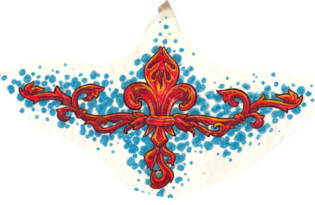 fleur de lis tattoo designs. fleur de lis tattoo design by