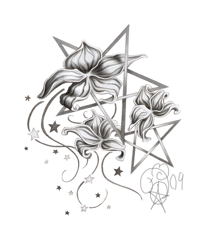 Wicca Flowers | Flower Tattoo