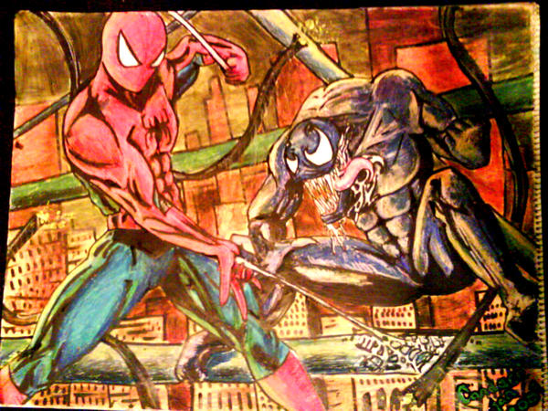 spiderman 3 venom vs spiderman. Spiderman vs. Venom by