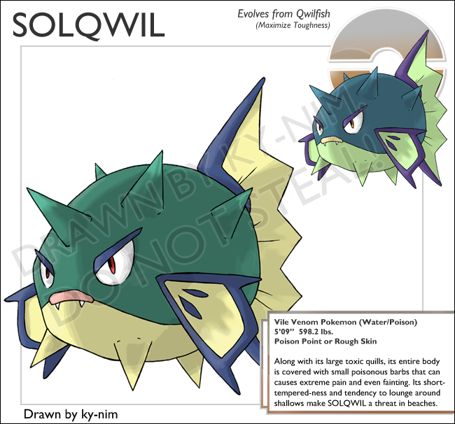 Pokemon Qwilfish Evolution Chart