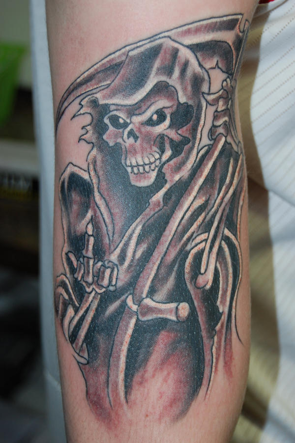 grim reaper tattoos