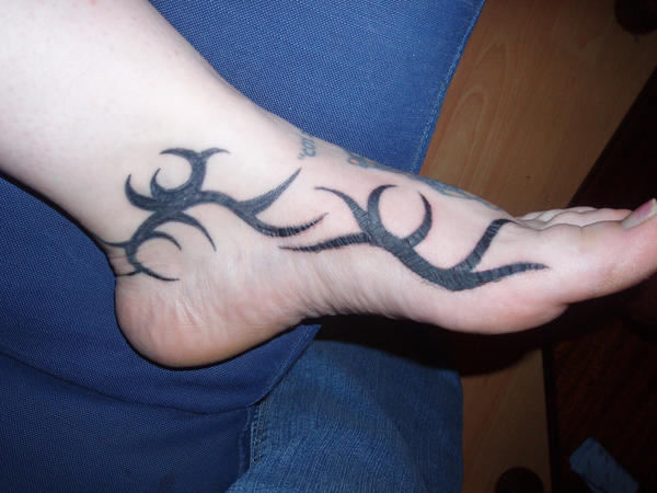 ballet tattoos. foot tattoos
