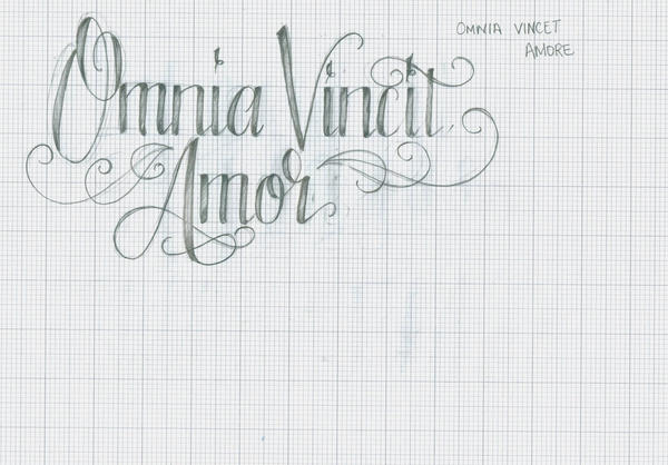 omnia vincit amor tattoos. Omnia Vincit Amor by ~12KathyLees12 on deviantART