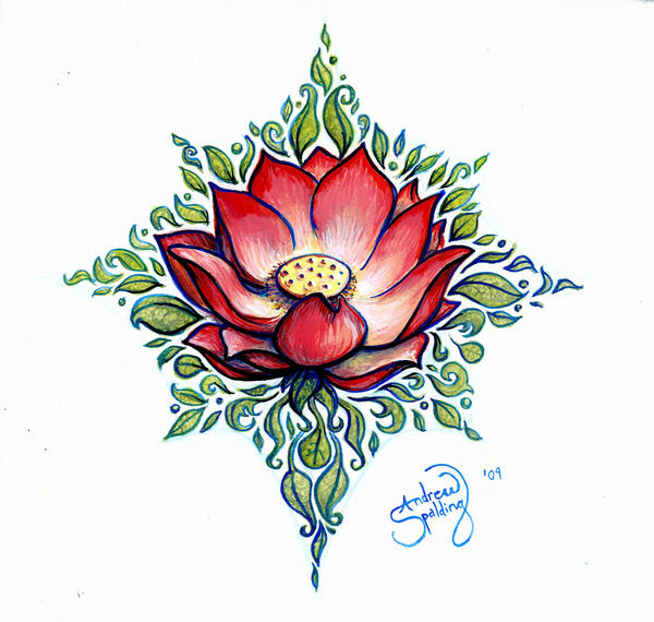 Lotus Tattoo For Kelly by woogieboi on deviantART