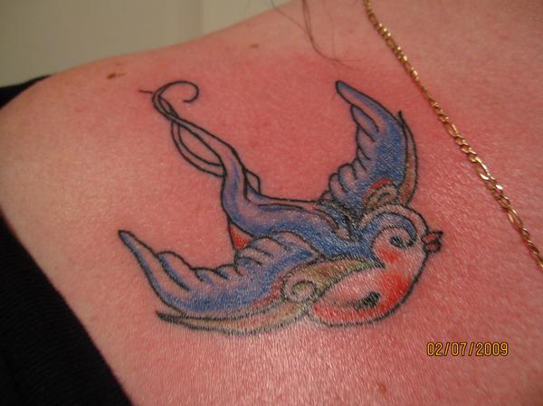 sparrow tattoo chest by UndergroundTattoos on deviantART