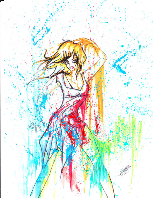 Colour splash by Nabicat on deviantART