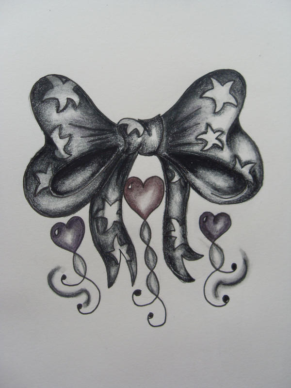 Ribbon Bow Tattoo Design by RhianneAlmond on deviantART