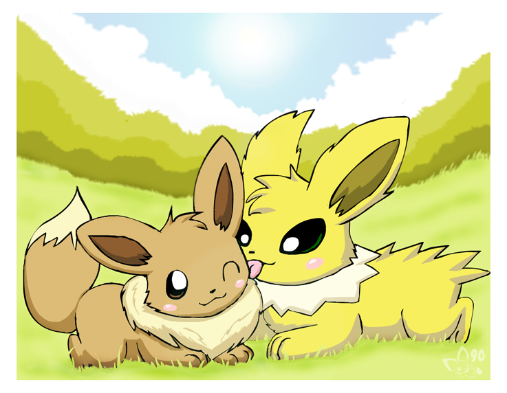 Jolteon_and_Eevee_by_pichu90.png