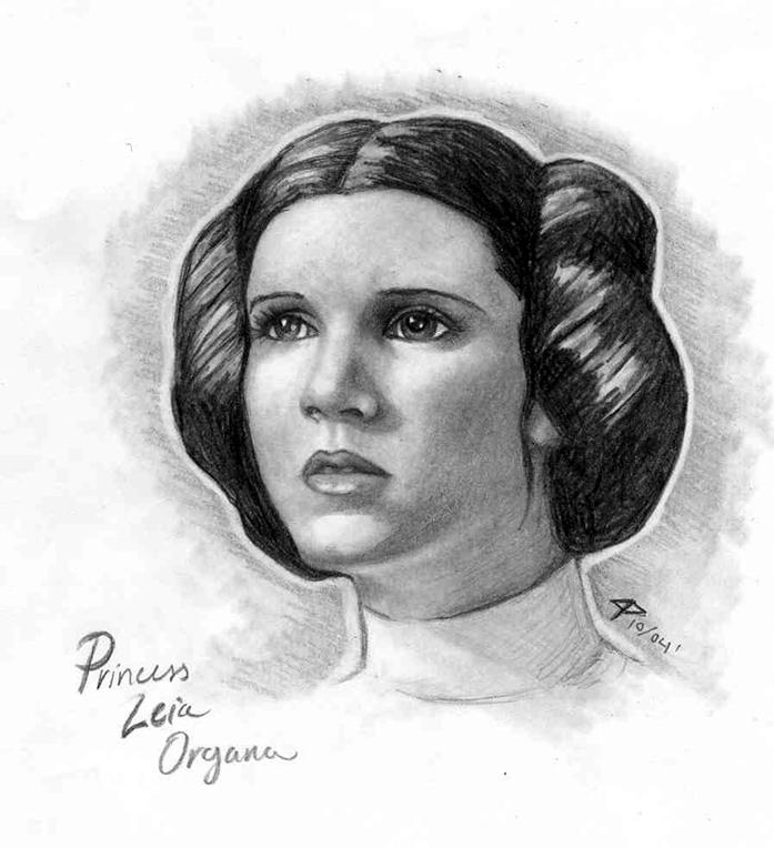 Princess Leia Organa by GoneBatty on deviantART
