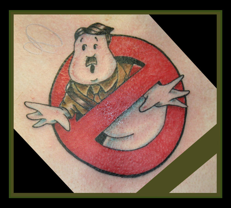 Hitler-Buster - shoulder tattoo