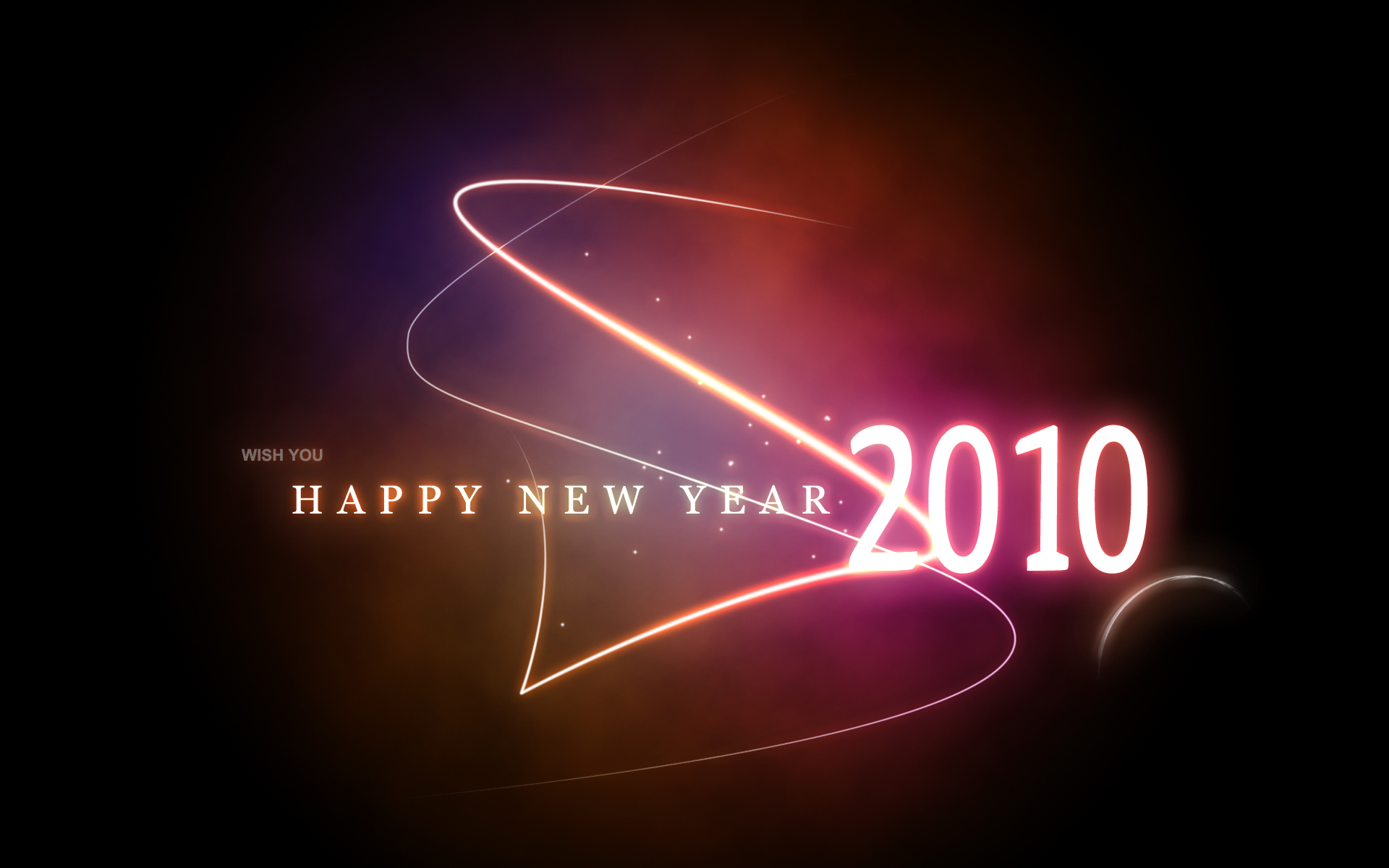 новый года, happy new year, 2010, Glowing 2010, новый год, праздник